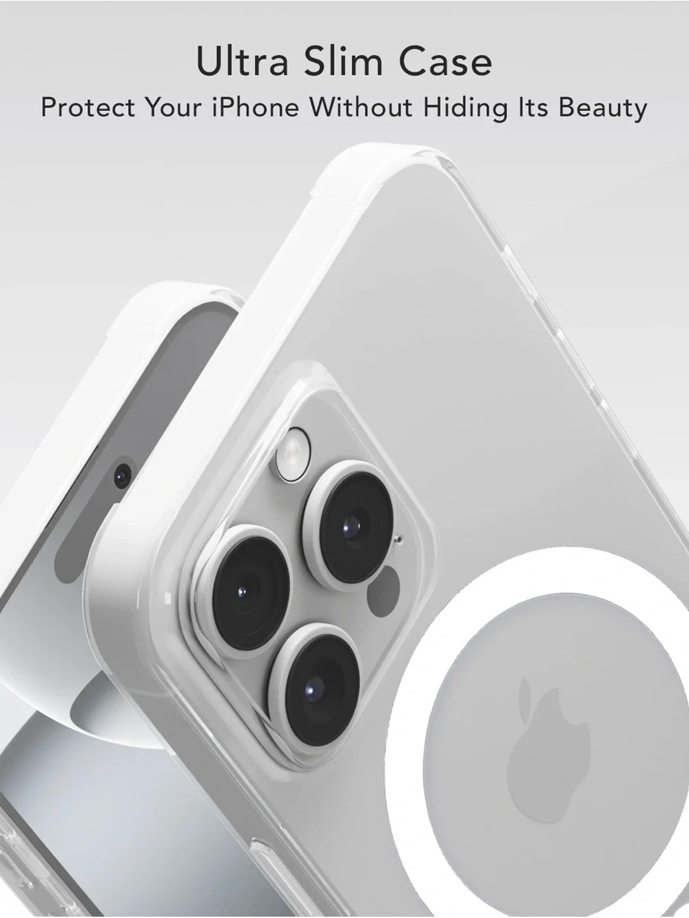 Apple iPhone 16 Pro Max Transparent Clear Case Shockproof MagSafe